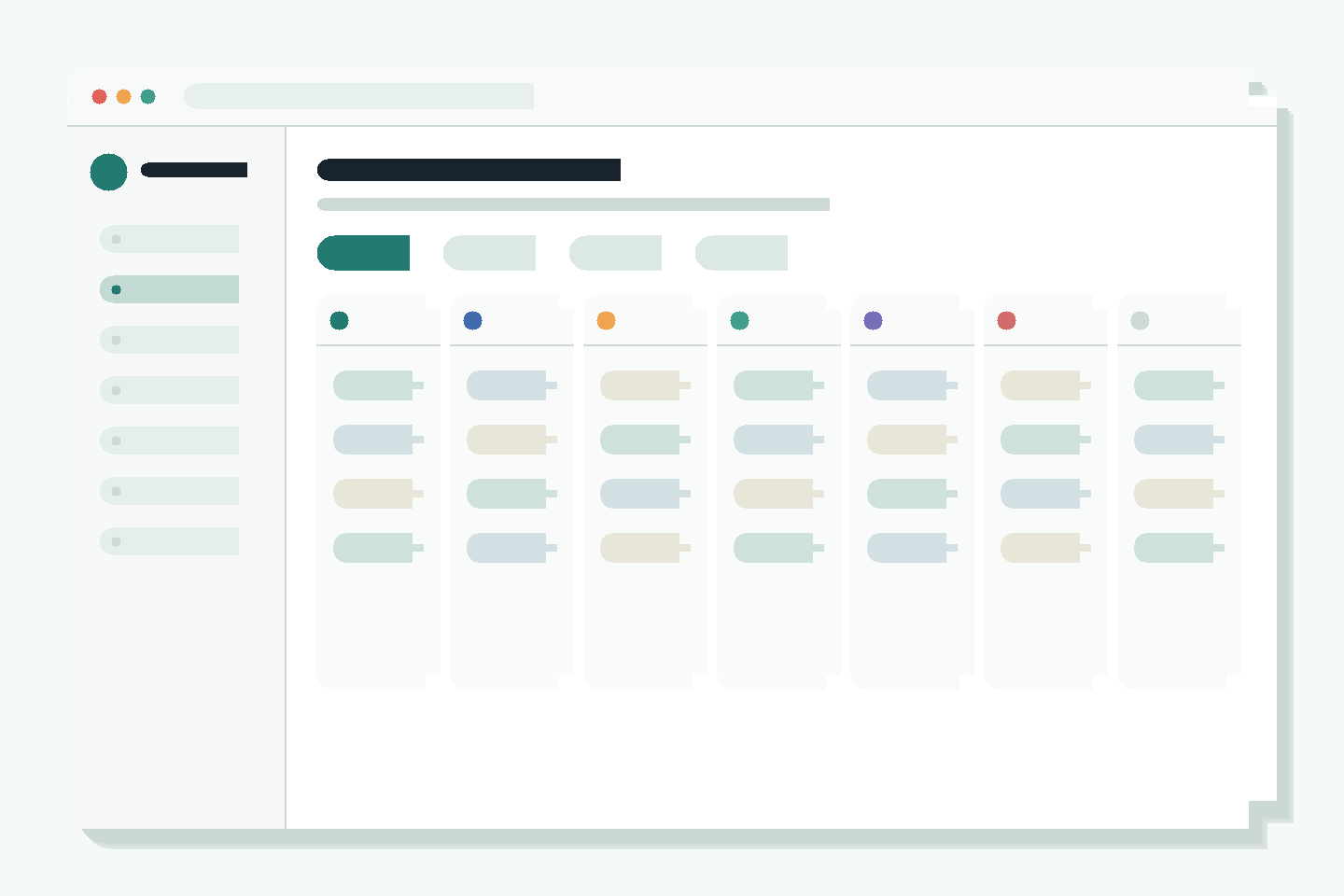 DayFlow weekly planner view
